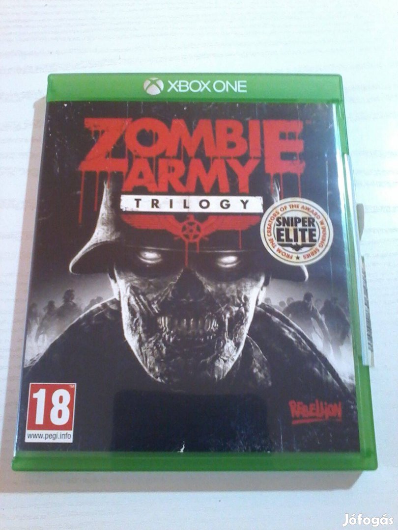 Zombie Army Trilogy.Xbox 1 játék eladó.(nem postázom)