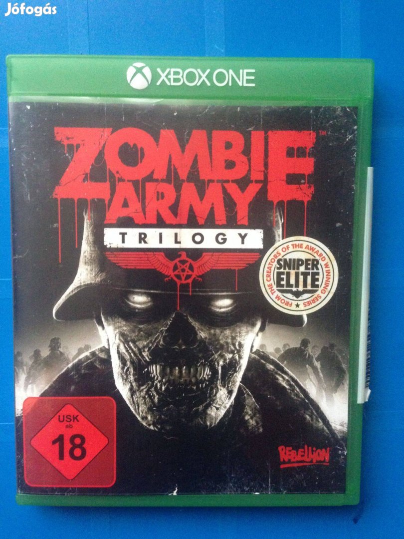 Zombie Army Trilogy xbox one-series x játék,eladó-csere"