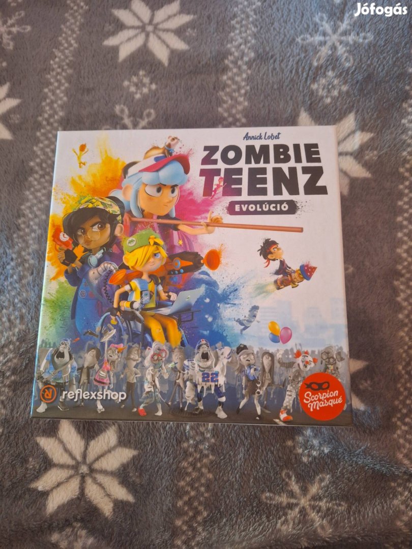 Zombie Teenz Evolúció társasjáték 