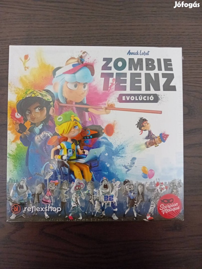 Zombie teenz evolúció bontatlan társasjáték 