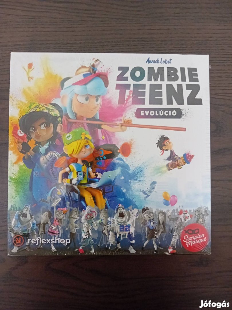 Zombie teenz evolúció bontatlan társasjáték 