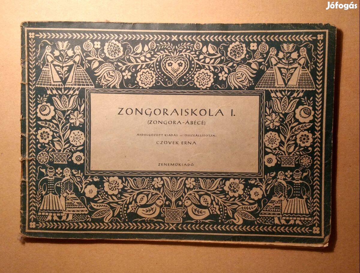 Zongoraiskola I. (Czövek Erna) 1957 (viseltes)