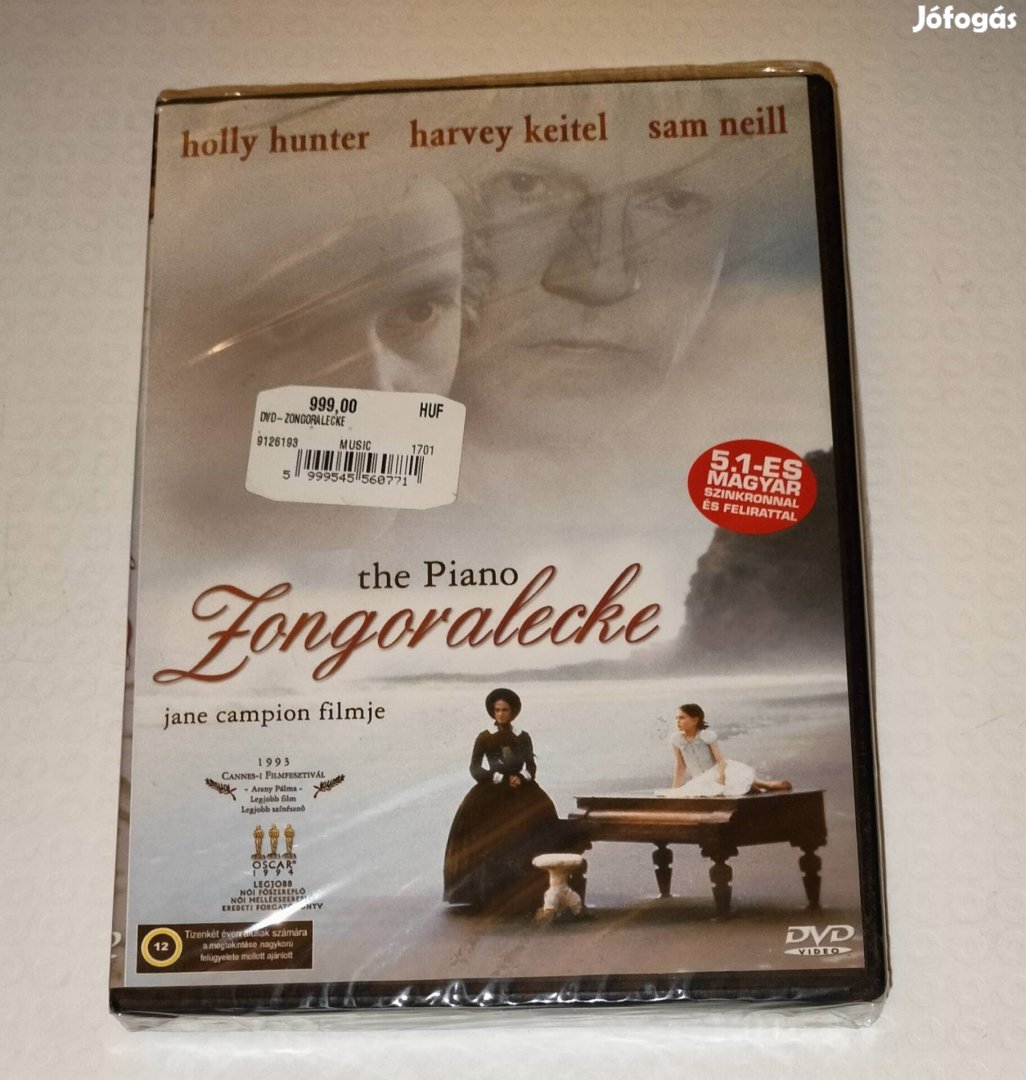 Zongoralecke dvd bontatlan Holly Hunter 