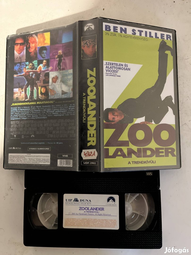 Zoolander vhs film