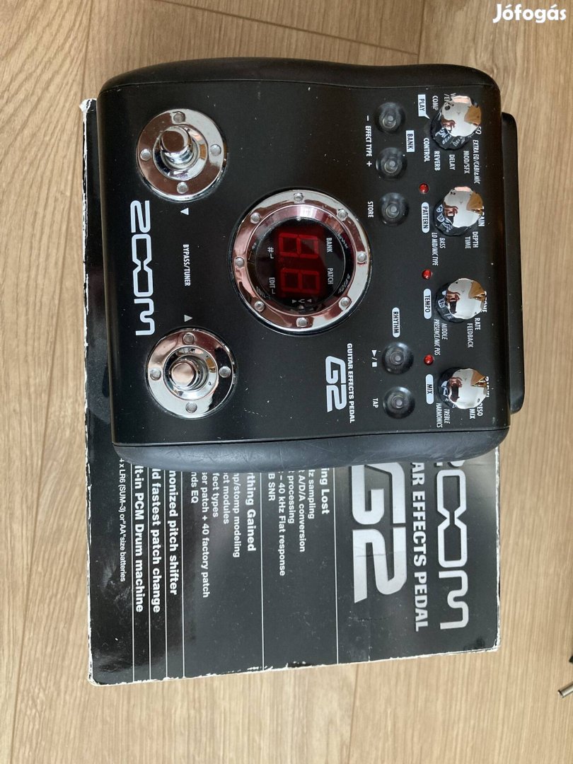 Zoom G2 gitár multieffekt