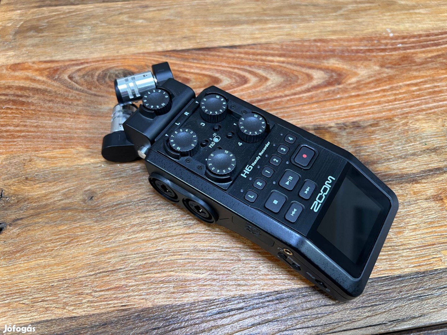 Zoom H6 Black Finish Hordozható felvevő - Szép állapot