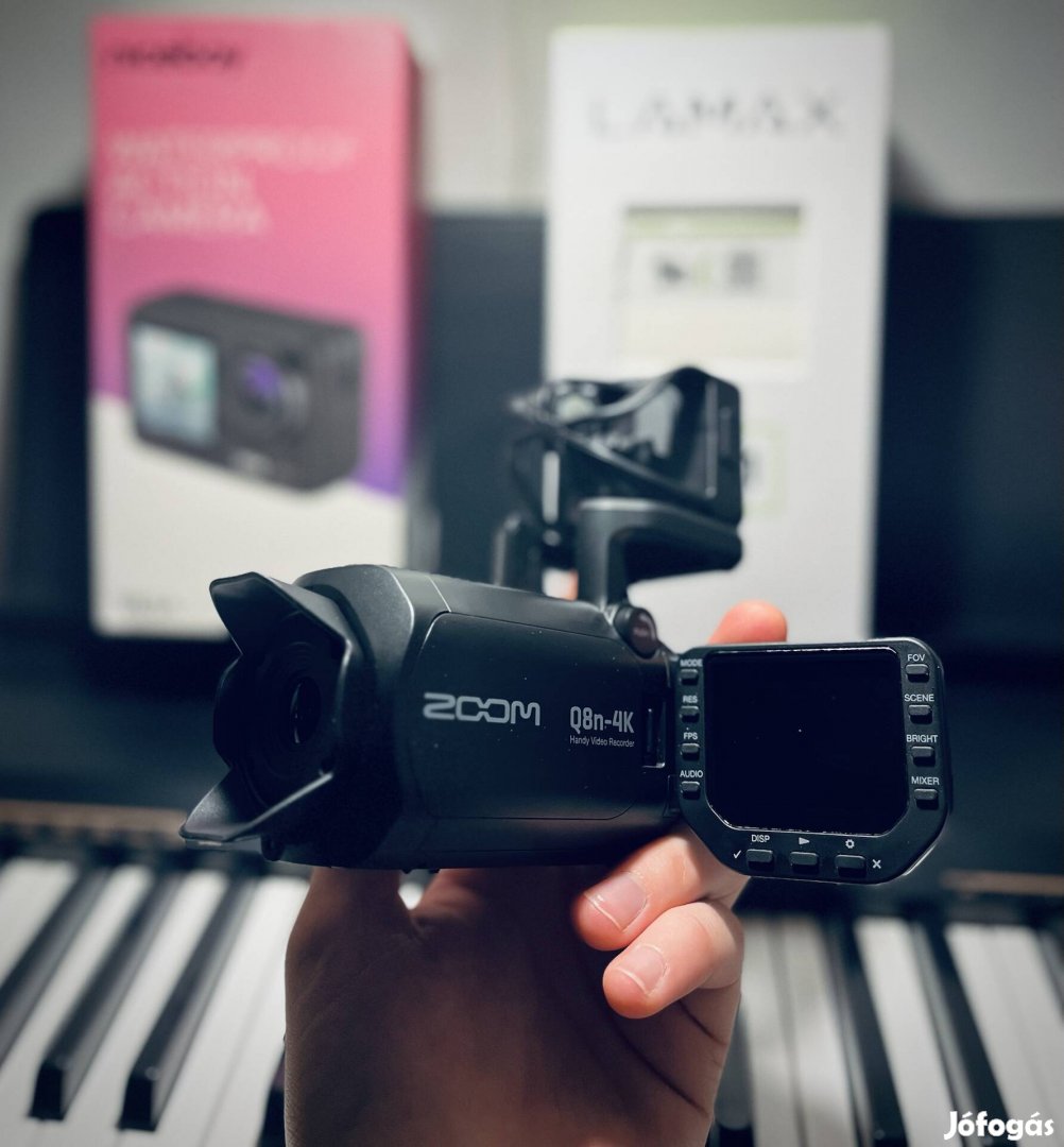 Zoom Q8-n 4K, Niceboy Vega X Pro, Lamax X9.1