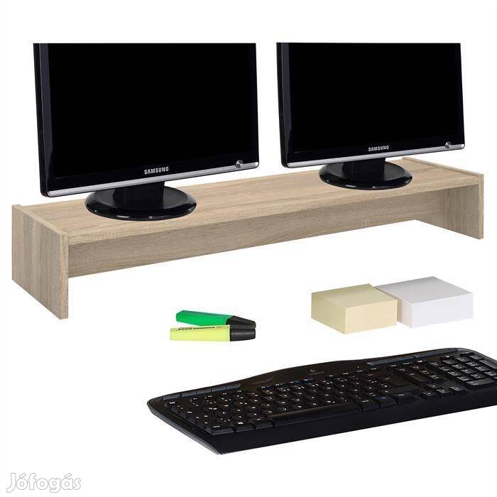Zoom TV/monitortartó (sonoma tölgy) 94323