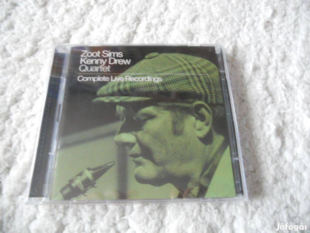 Zoot SIMS, Kenny Drew Quartet : Complete live 2CD ( Új, Fóliás)