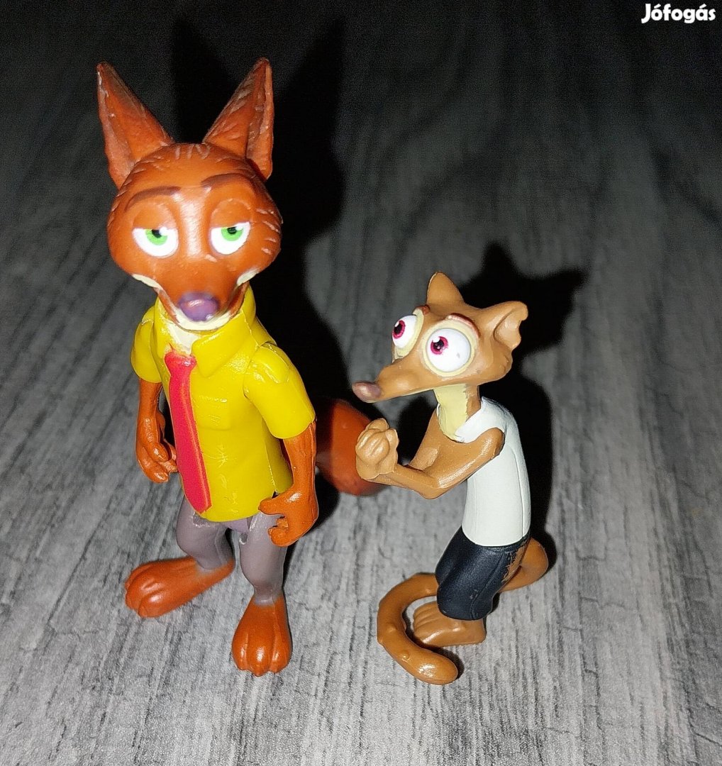 Zootropolis 2 db műanyag figura