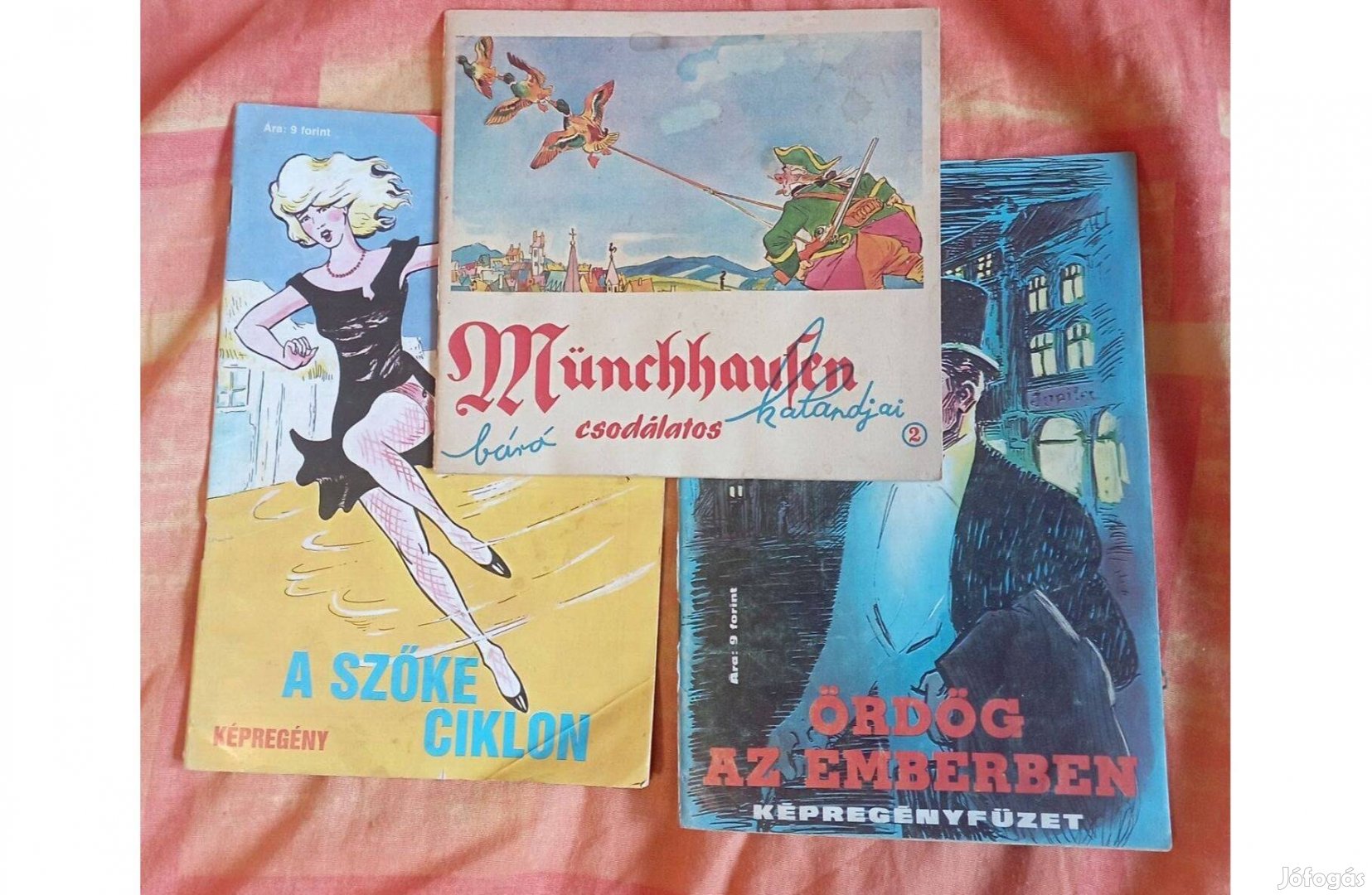 Zórád, Korcsmáros retro képregény, képregények