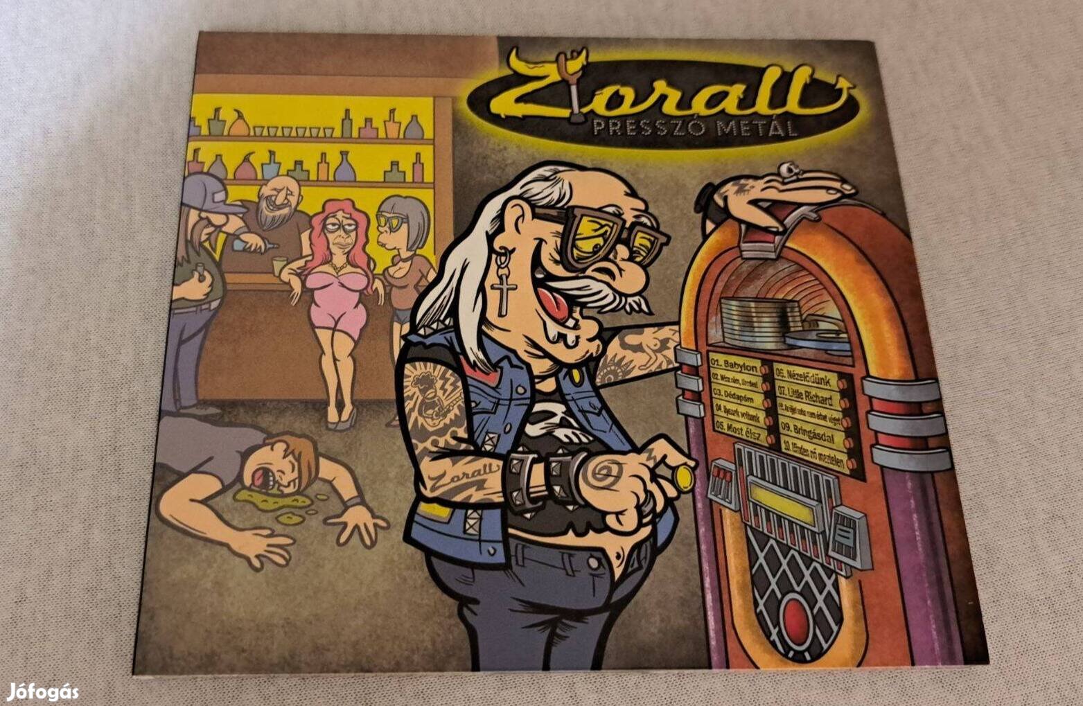 Zorall - Presszó metál - CD