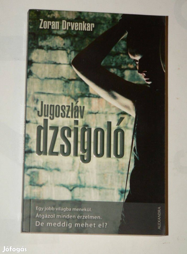 Zoran Drvenkar Jugoszláv dzsigoló / könyv Alexandra Kiadó 2008