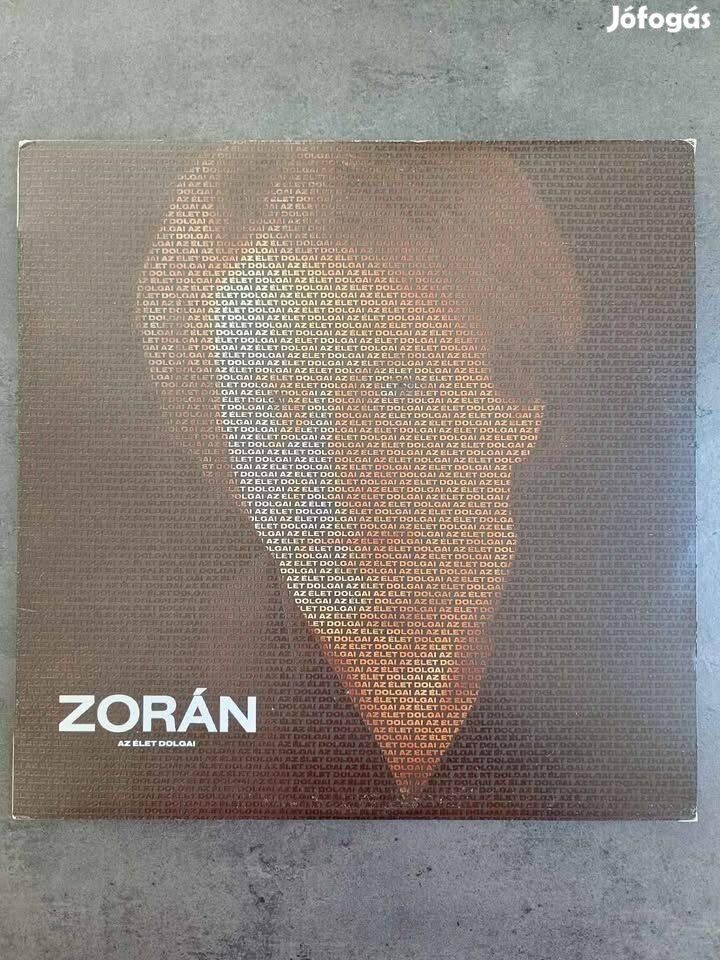 Zorán - Az Élet Dolgai (1991, Rákóczi), Bakelit, Hanglemez