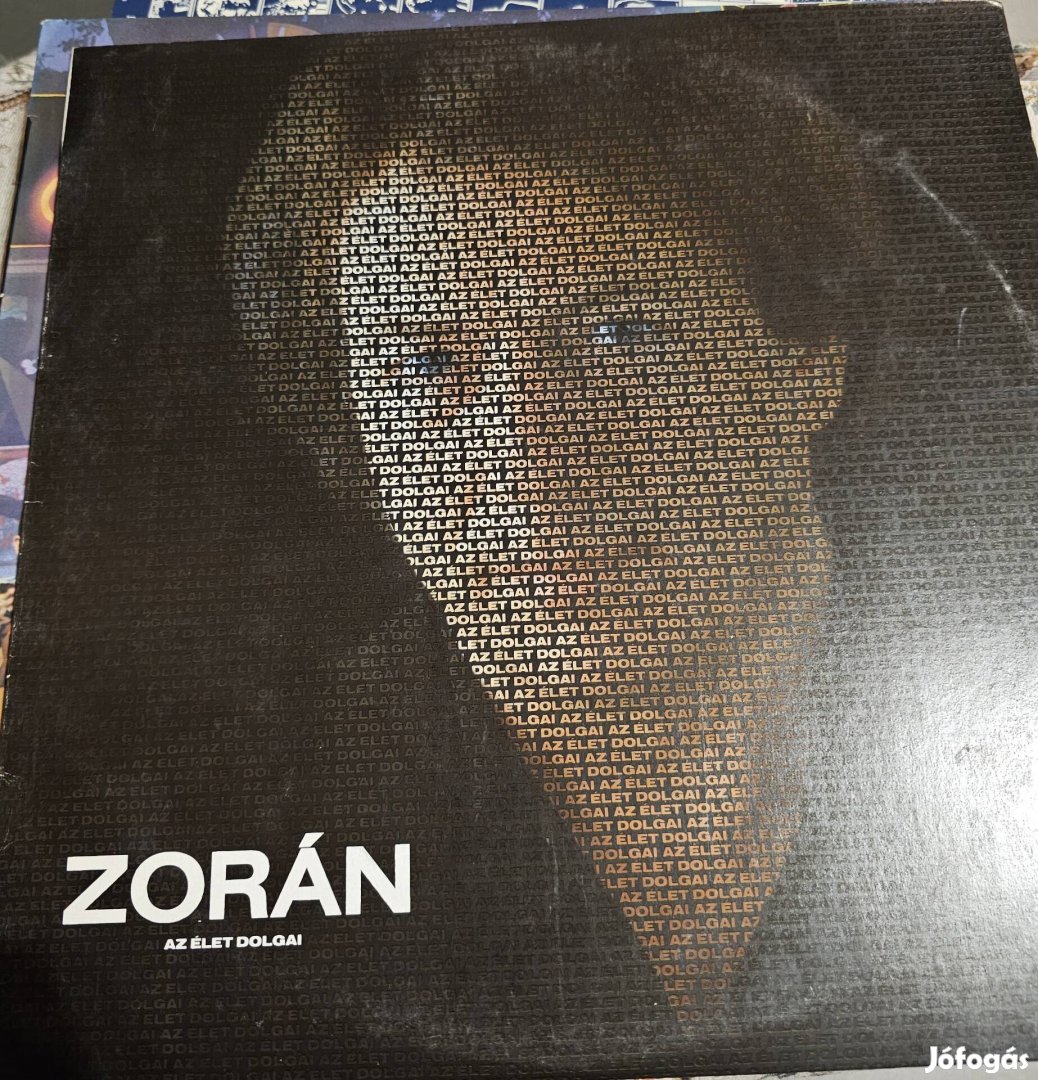 Zorán bakelit vinyl lp lemez