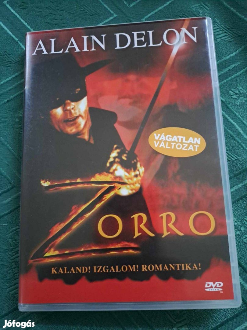 Zorro DVD - vágatlan változat