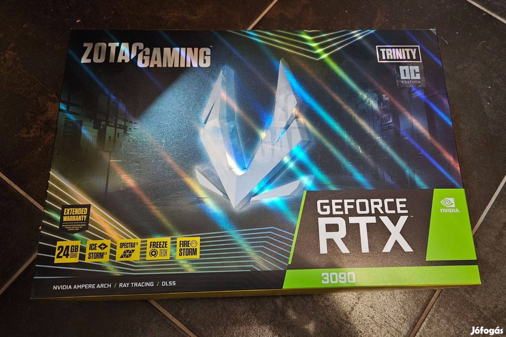 Zotac Gaming Geforce Rtx 3090 Trinity 24GB Gddr6X GPU + doboz