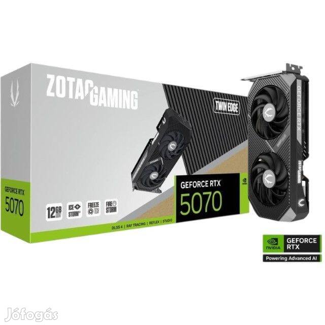Zotac Gaming Rtx 5070 Twin Edge 12GB 1 Év Garanciával!