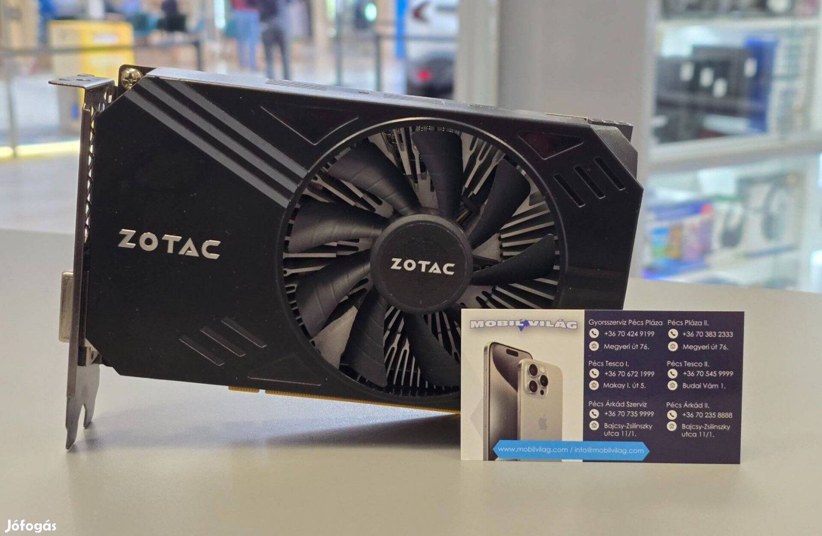 Zotac Geforce Gtx 1060 Mini 6GB Garanciával!