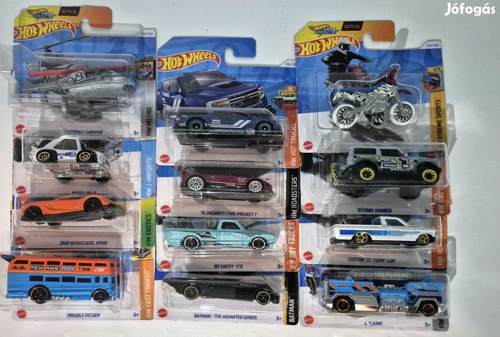 Zsákbamacska - Hot Wheels bliszteres kisautó 1:64