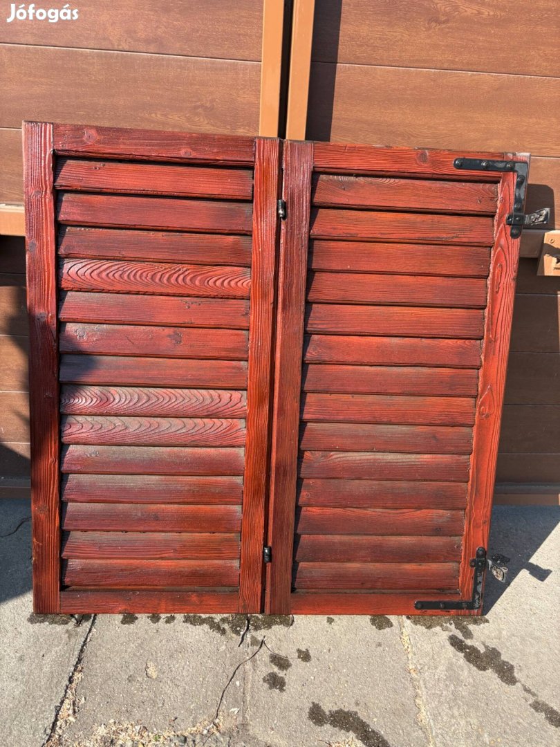 Zsalugáter , ablak spaletta