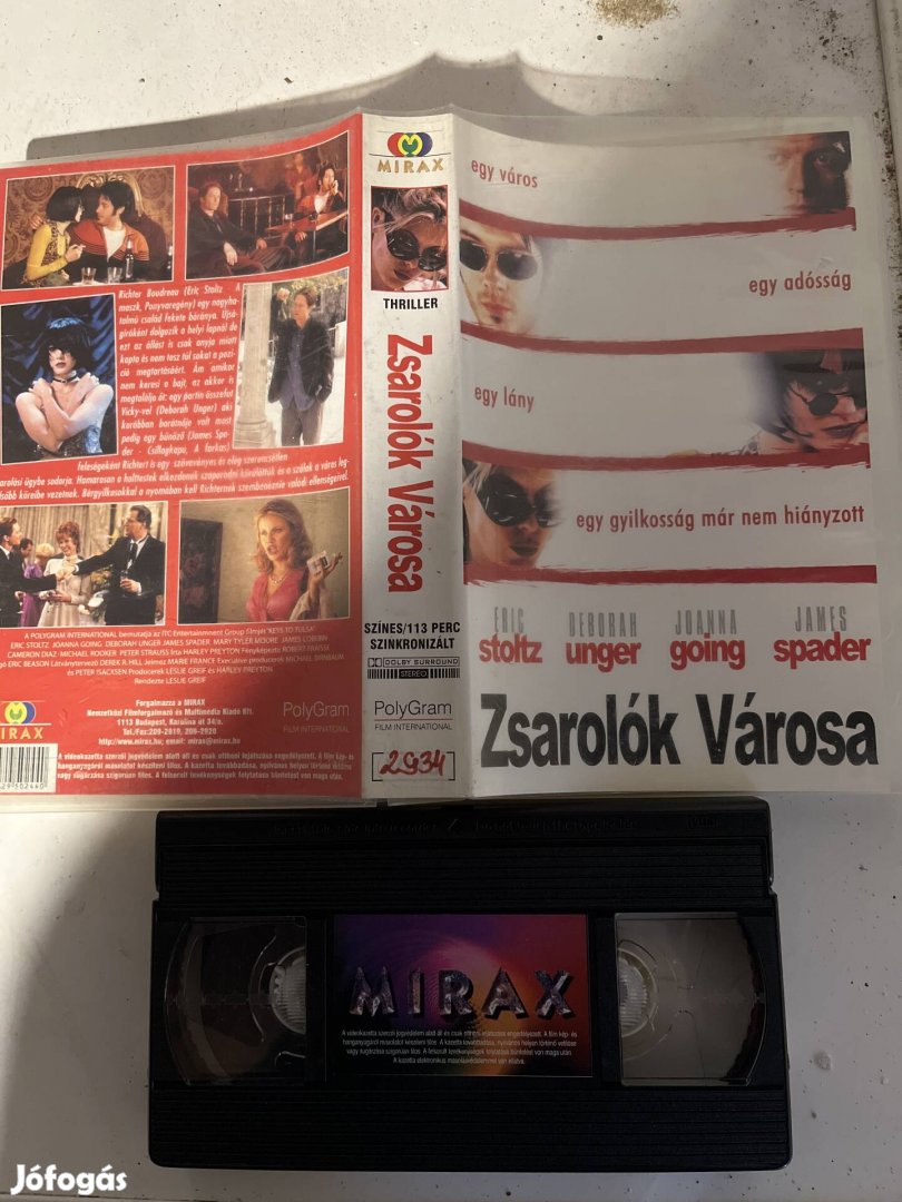 Zsarolók városa vhs 