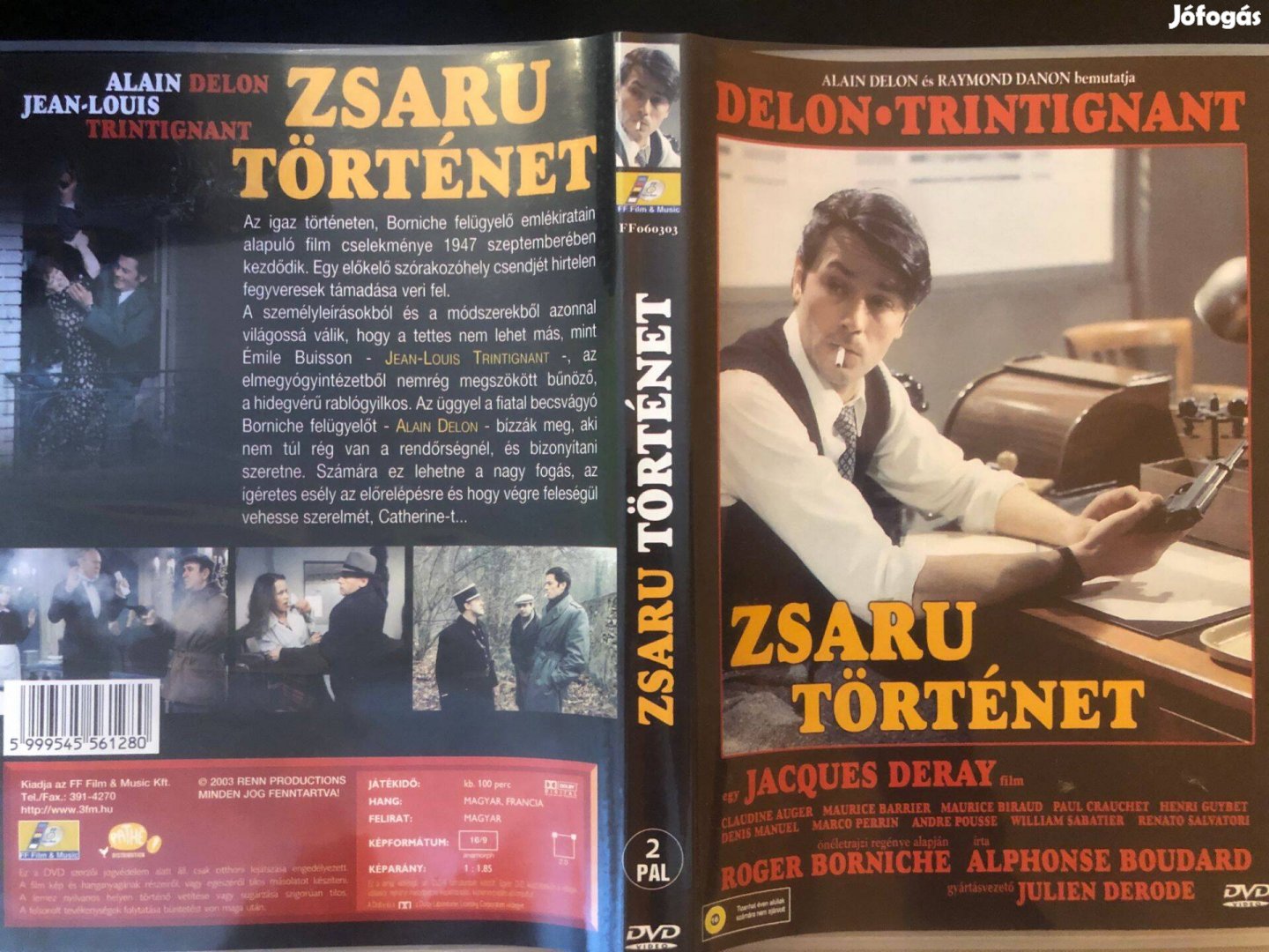 Zsaru történet (karcmentes, Alain Delon) DVD