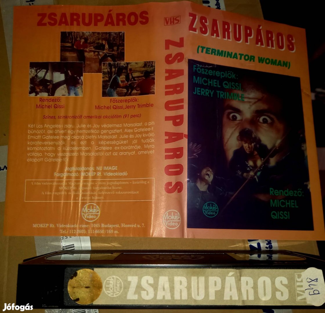 Zsarupáros - akció vhs- mokép nagytok