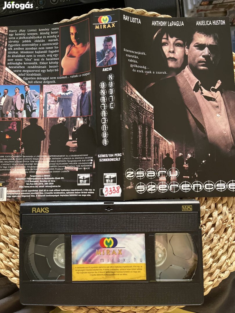 Zsaruszerencse vhs