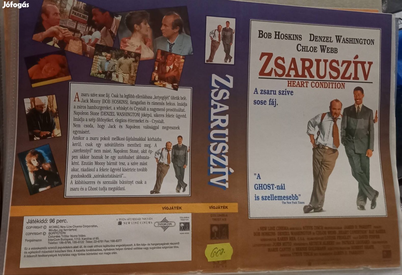 Zsaruszív - vígjáték vhs - nagytok