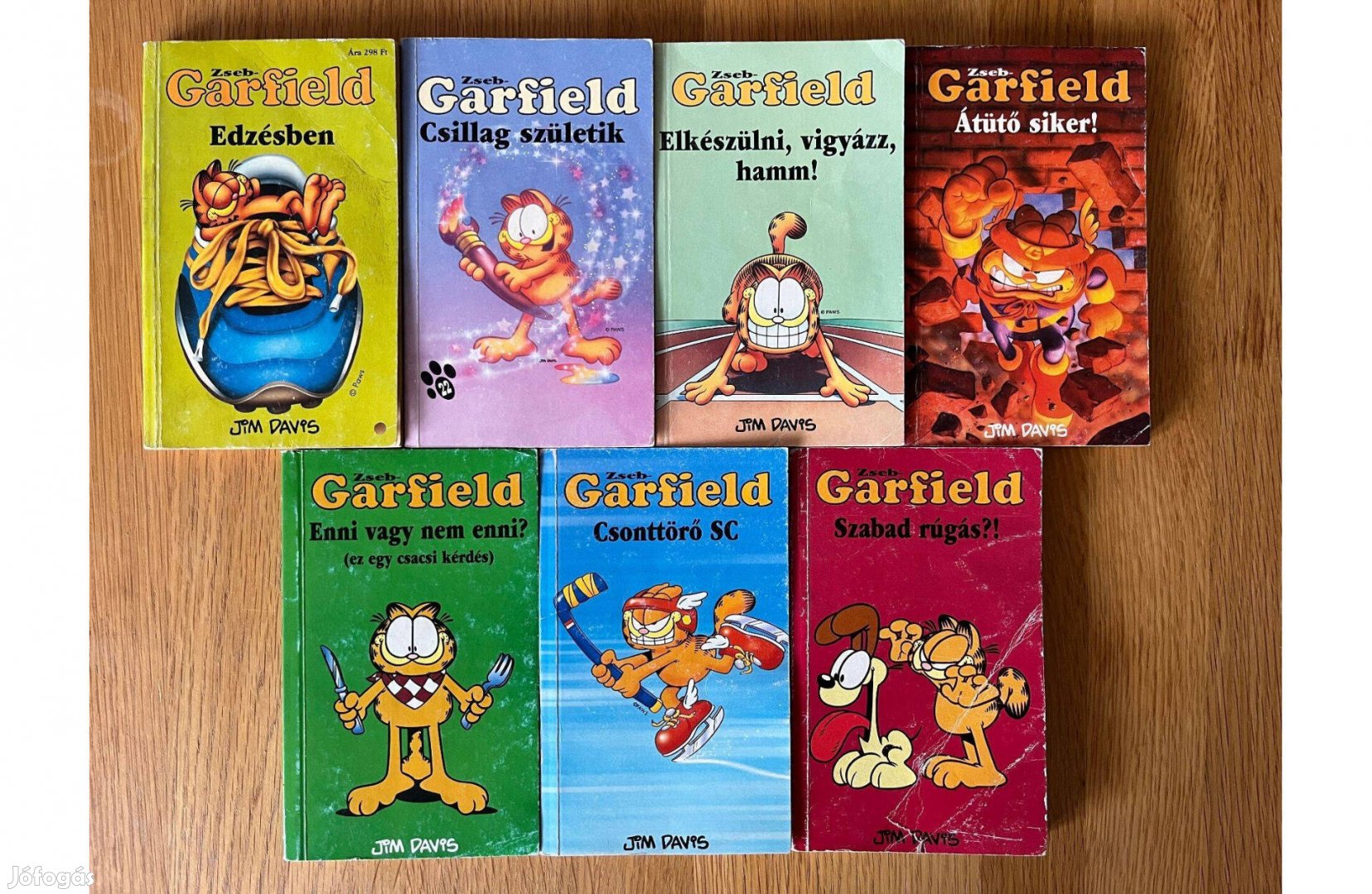 Zseb-Garfield 21-27. kötetek