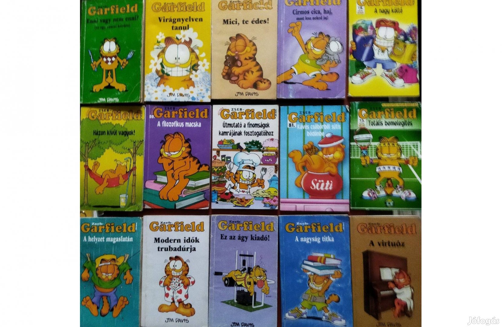 Zseb Garfield Könyvek