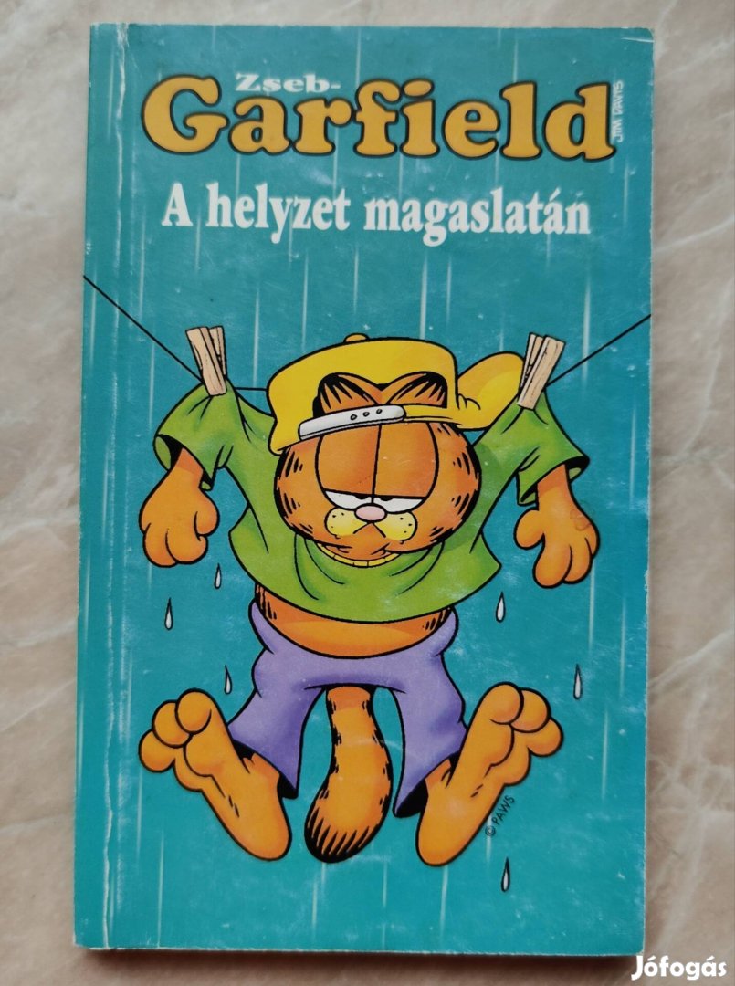 Zseb Garfield könyvek 