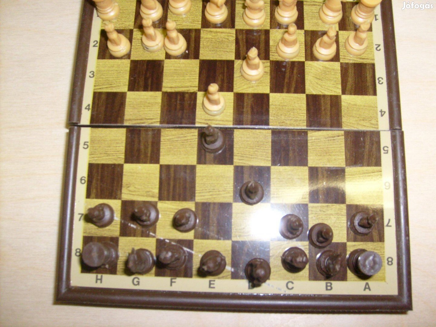 Zsebben is hordható sakk készlet