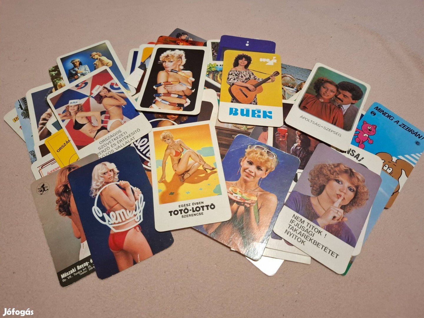 Zsebnaptár gyűjtemény 1974-85