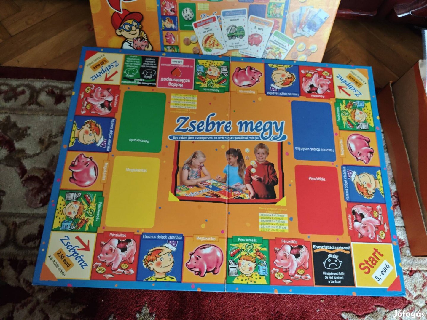 Zsebre megy - társasjáték