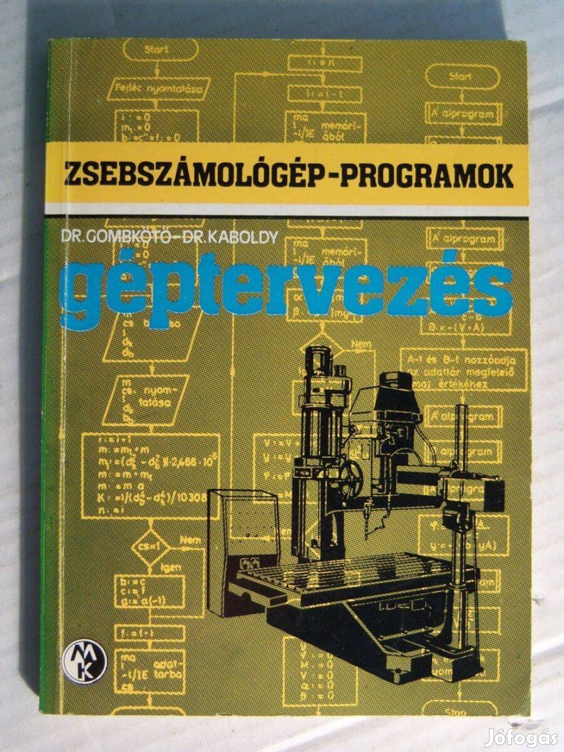 Zsebszámológép-Programok Géptervezés (1984) foltmentes (7kép+tartalom)