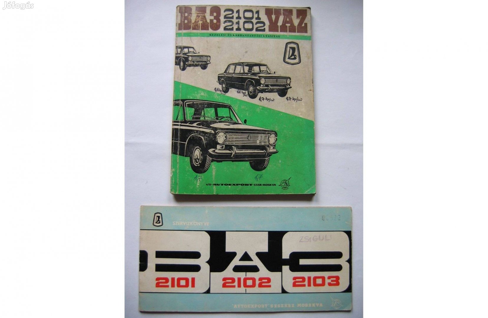 Zsiguli 1200-as gyári kezelési könyv eladó