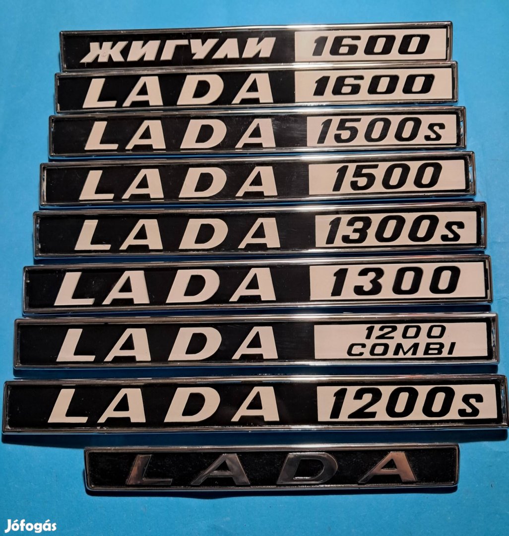 Zsiguli, Lada 2101, 2102, 2103... új feliratok