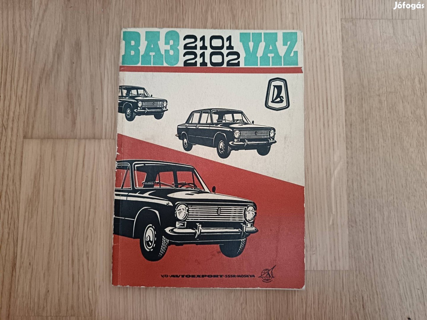 Zsiguli autó retro kézikönyv Vaz 2101 2102