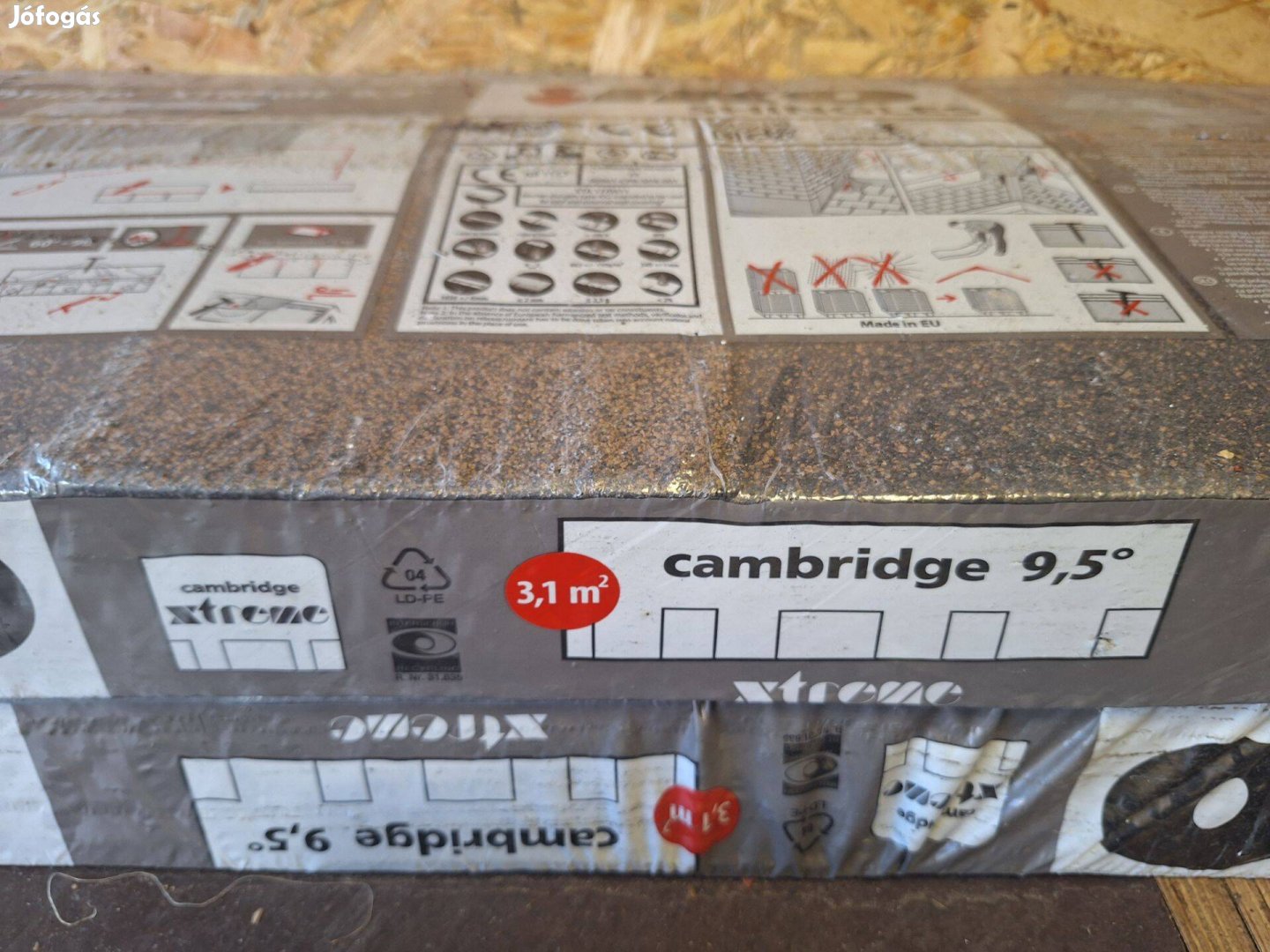 Zsindely, barna 6.2 m2 új