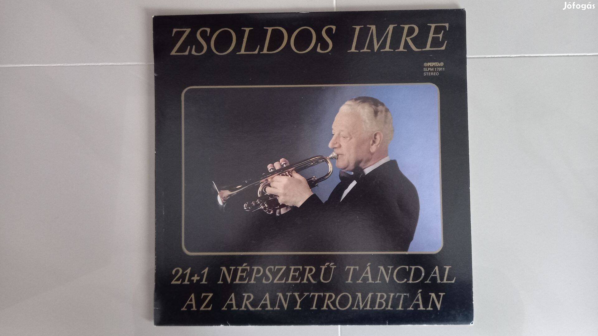 Zsoldos Imre - 21+1 Népszerű táncdal az aranytrombitán (LP)