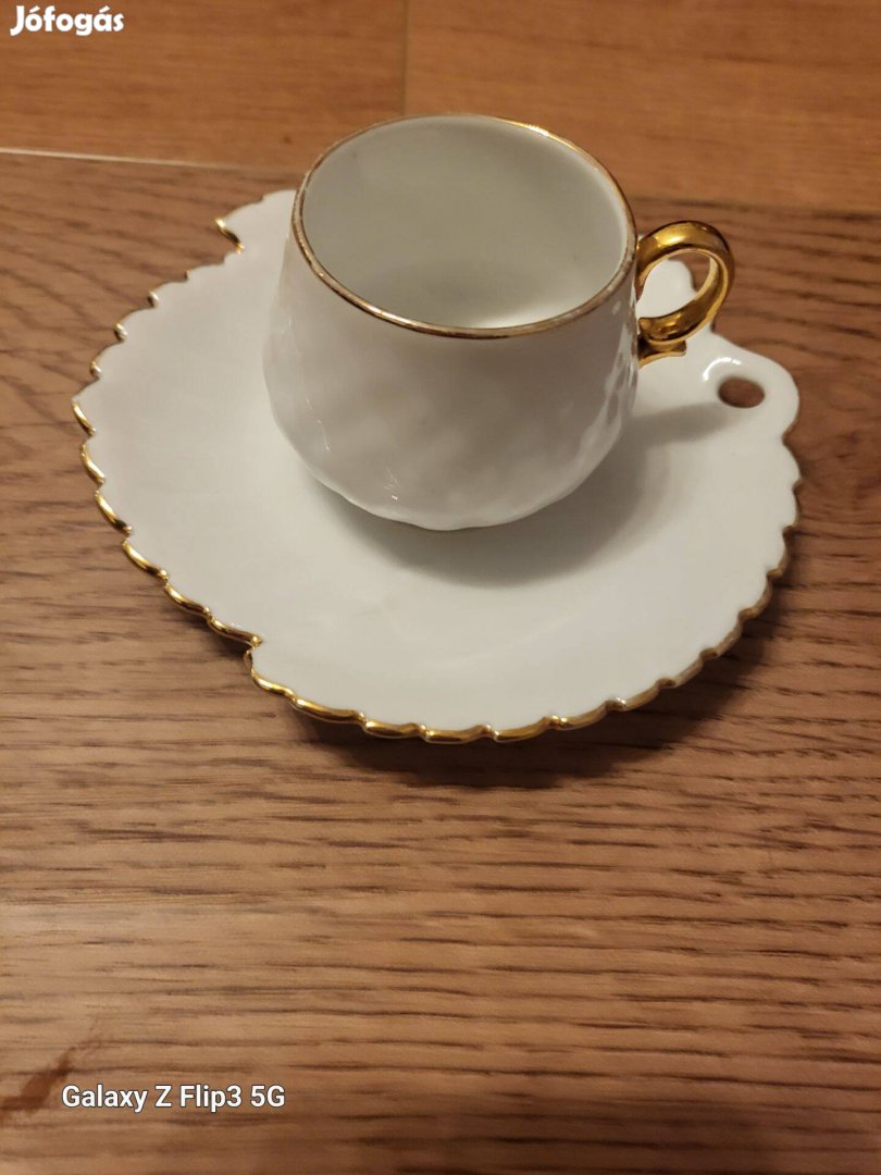 Zsolnai eperlevél 5 mokkás készlet