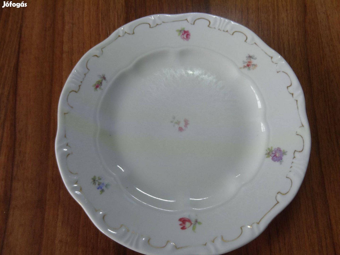 Zsolnai porcelán tányér - 1db, pótlásra