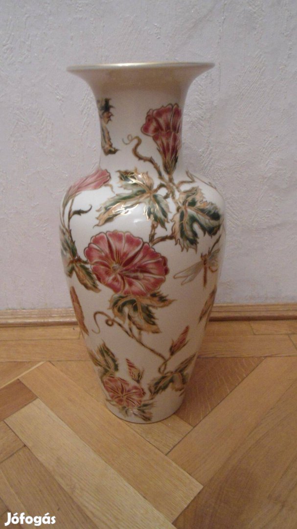Zsolnay 42cm magas nagy váza