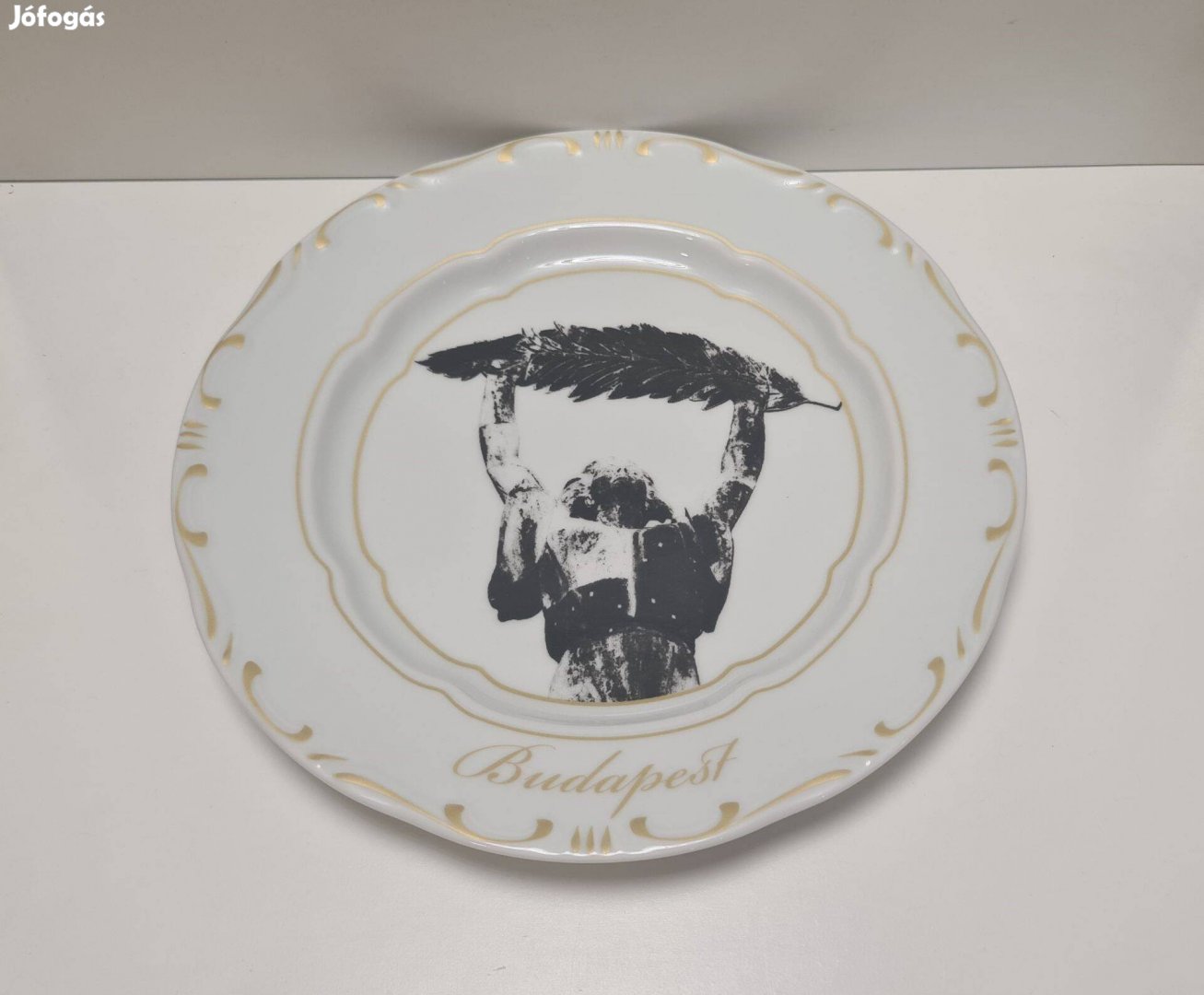 Zsolnay Budapest Szabadságszobor Falitál #2543