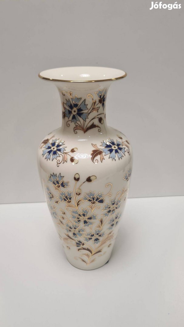 Zsolnay Búzavirág mintás Váza 27 cm