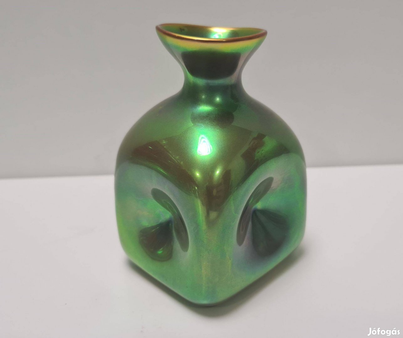 Zsolnay Eozin Art-Deco Váza #2387