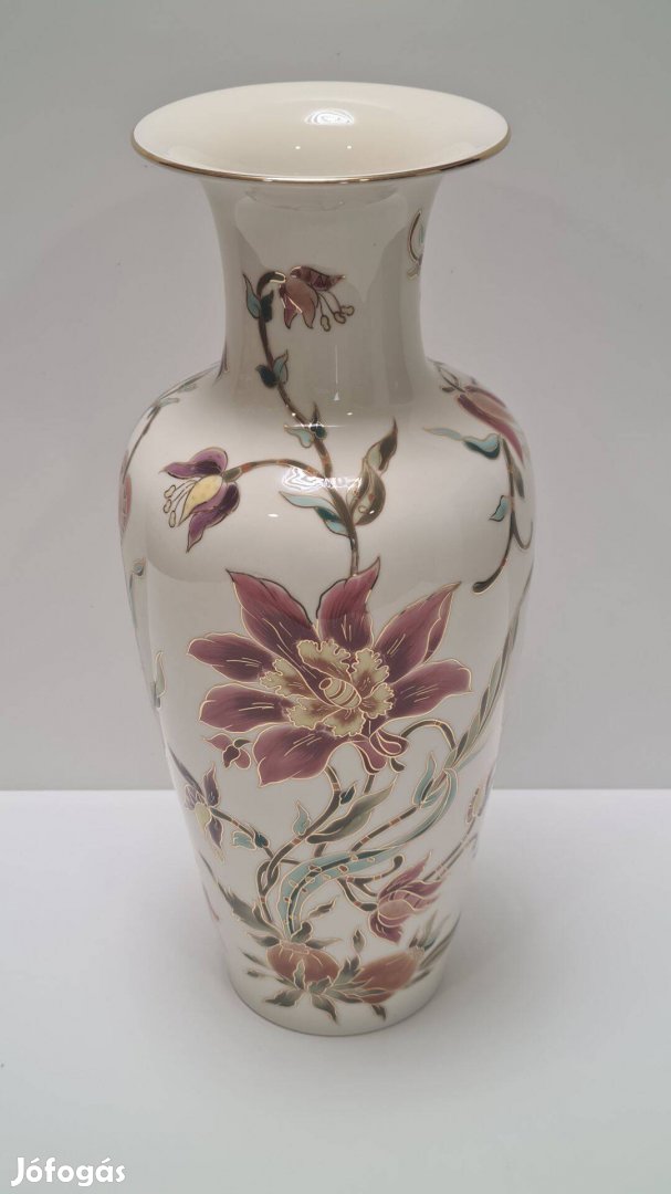 Zsolnay Nagy Orchidea / Liliom váza 35 cm