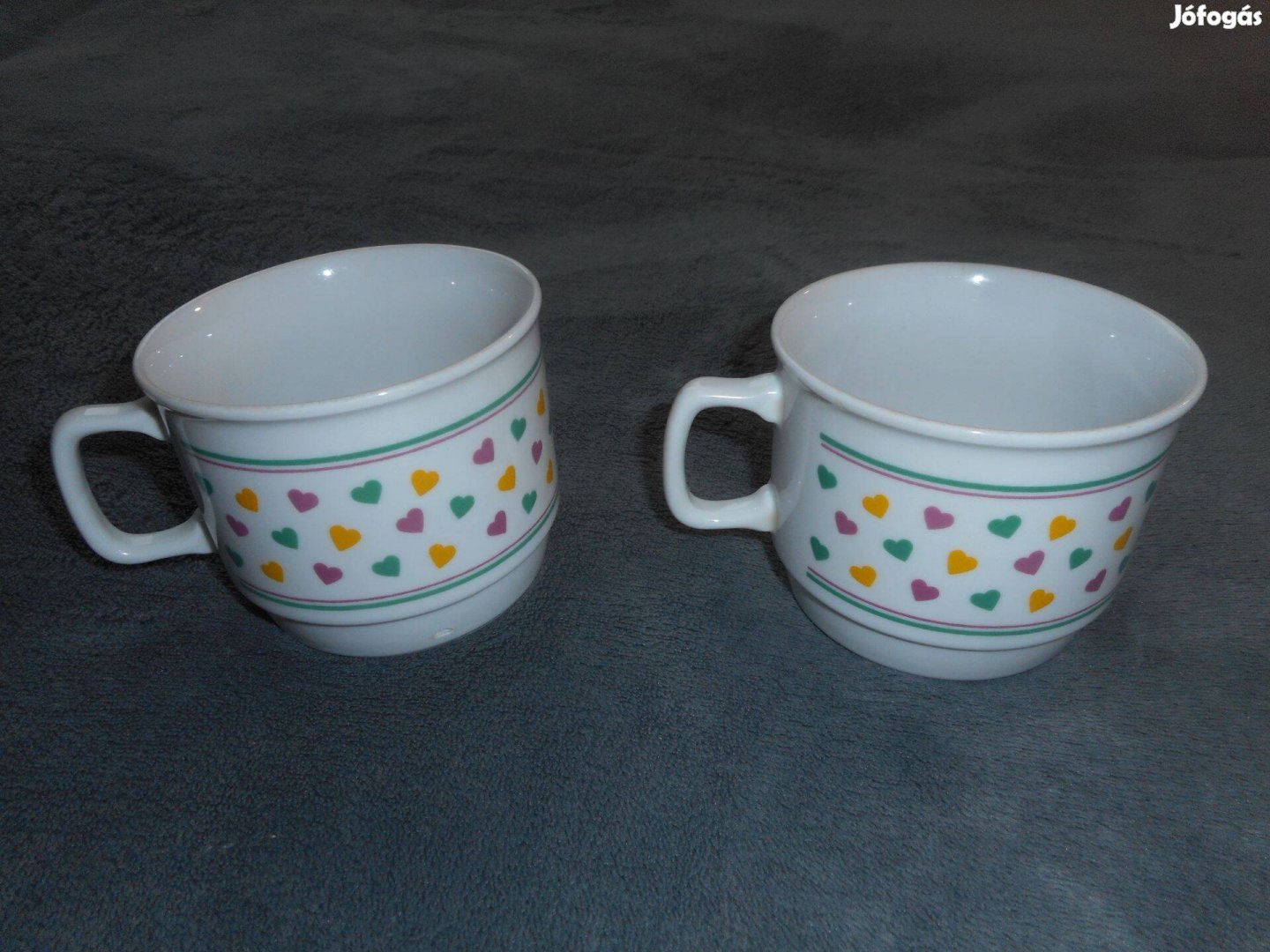 Zsolnay bögrék - 2 db